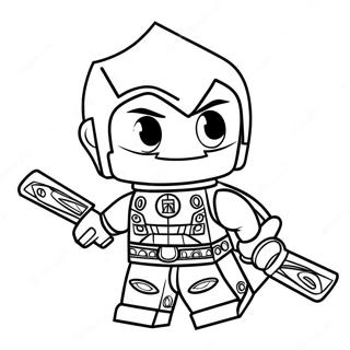 Pagina Para Colorir Do Lloyd Garmadon Em Acao 56502-46966