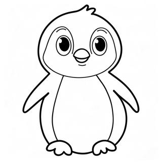 Pagina Para Colorir Bebe Pinguim Fofo 56572-47022