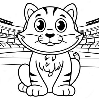 Pagina Para Colorir Mascote Dos Tigres De Detroit 56602-47053