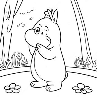 Pagina Para Colorir Moomin 56621-47058