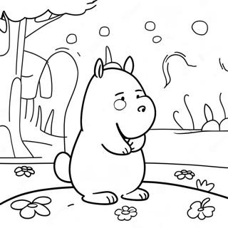 Pagina Para Colorir Moomin 56621-47060