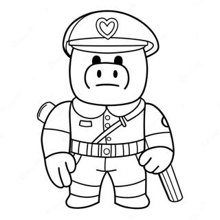 Pagina Para Colorir Do Porquinho Soldado Do Roblox 56721-47138