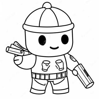 Pagina Para Colorir Do Porquinho Soldado Do Roblox 56721-47140