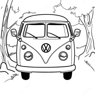 Pagina Para Colorir Da Van Classica Volkswagen 56741-47150