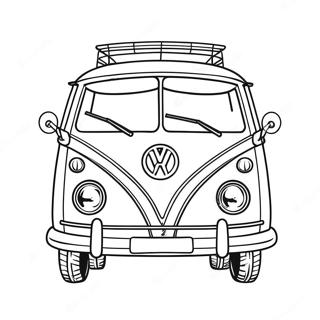 Pagina Para Colorir Da Van Volkswagen Vintage 56742-47162