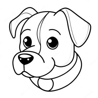 Paginas Para Colorir De Rosto De Cachorro 56911-47292