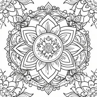 Pagina Para Colorir De Mandala De Flor De Lotus 56951-47320