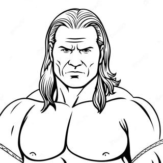 Pagina Para Colorir De Wwe Em Linhas Finas 57001-47364