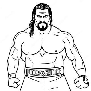 Pagina Para Colorir Dos Superstars Da Wwe Em Acao 57043-47396