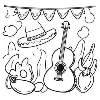 Pagina Para Colorir Da Celebracao Do Cinco De Mayo 57112-47444