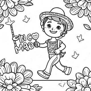 Pagina Para Colorir Da Colorida Festa Do Cinco De Mayo 57113-47455