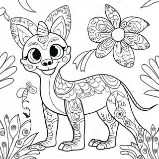 Alebrijes Coco Páginas Para Colorir