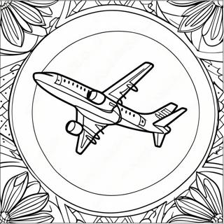 Pagina Para Colorir Do Logotipo Da Southwest Airlines 57162-47561