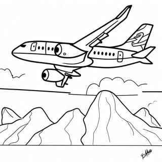 Pagina Para Colorir Do Logotipo Da Southwest Airlines 57162-47563