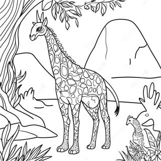 Pagina Para Colorir Reino Animal Em Pontilhismo 57173-47568