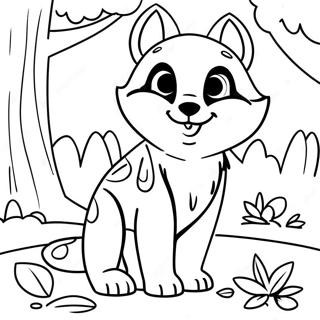 Pagina Para Colorir De Animais Da Floresta 5723-4578