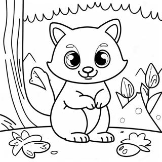 Pagina Para Colorir De Animais Da Floresta 5723-4579