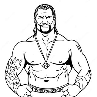 Pagina Para Colorir Wwe 57242-47611