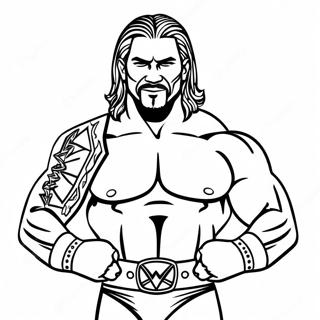 Pagina Para Colorir Wwe 57242-47612