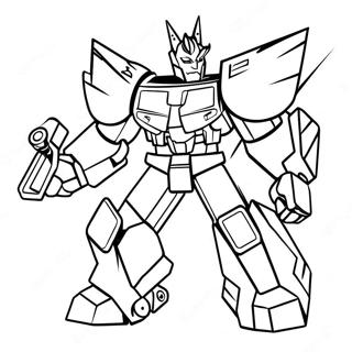 Pagina Para Colorir Dos Transformers Unicornio 57283-47643