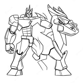 Pagina Para Colorir Dos Transformers Unicornio 57283-47644