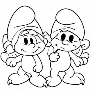 Pagina Para Colorir Dos Smurfs 5733-4586