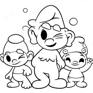 Pagina Para Colorir Dos Smurfs 5733-4588