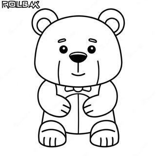 Pagina Para Colorir Do Urso Roblox 57343-47690