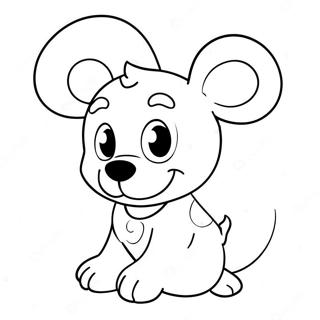 Pagina Para Colorir Adoravel E Fofa Da Disney 57444-47762