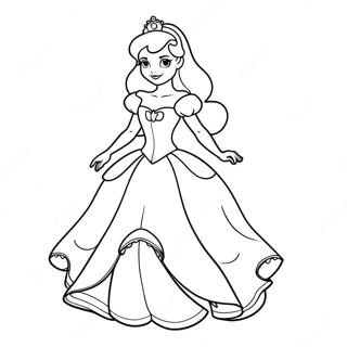 Pagina Para Colorir Da Princesa Disney Encantadora 57445-47771