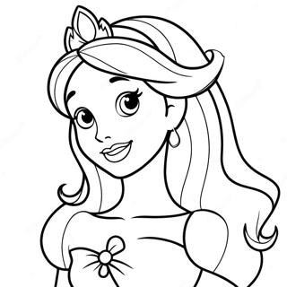 Pagina Para Colorir Da Princesa Disney Encantadora 57445-47772