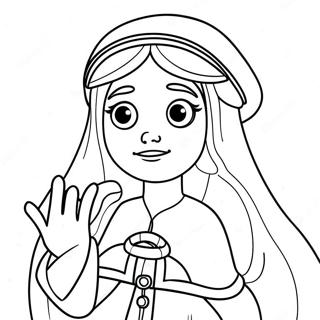 Pagina Para Colorir Da Elinor Que Se Pergunta Por Que 57574-47858