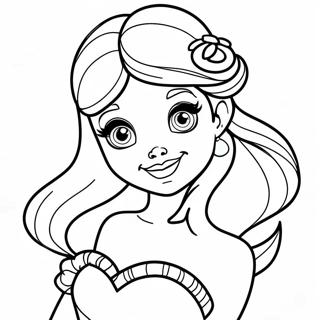 Pagina Para Colorir De Tatuagem Colorida Da Princesa Da Disney 57625-47910