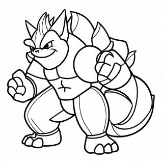 Incineroar Páginas Para Colorir