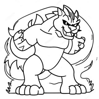 Pagina Para Colorir Incineroar 57674-47947