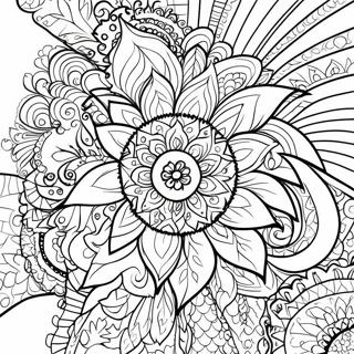 Pagina Para Colorir Mandala Indiana 57684-47954