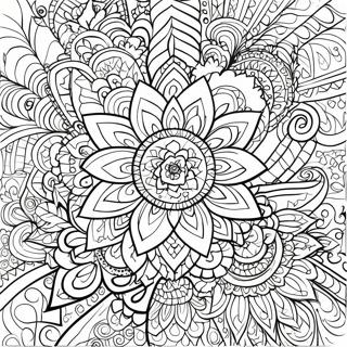 Pagina Para Colorir Mandala Indiana 57684-47955