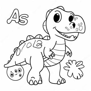 Pagina Para Colorir Alfabeto Dos Dinossauros 57694-47959