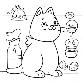 Pagina Para Colorir Do Gato Do Simon 57734-47990