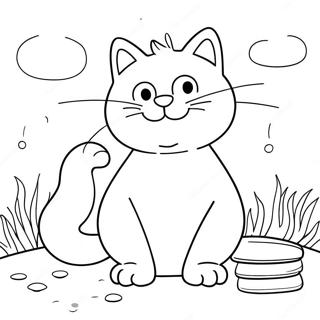 Pagina Para Colorir Do Gato Do Simon Brincalhao 57735-48007