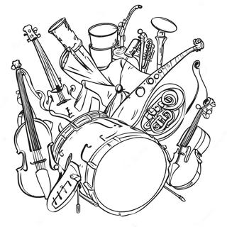 Pagina Para Colorir De Instrumentos Musicais 57765-48054