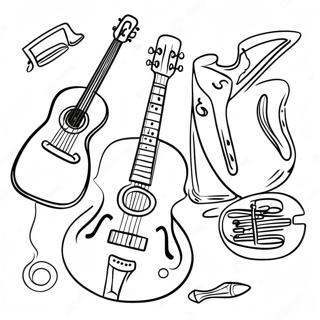 Pagina Para Colorir De Instrumentos Musicais 57765-48056