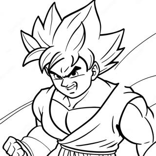 Pagina Para Colorir Do Goku Em Forma De Super Saiyajin 57785-48034