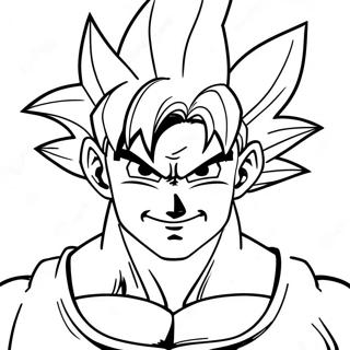 Pagina Para Colorir Do Goku Em Forma De Super Saiyajin 57785-48035