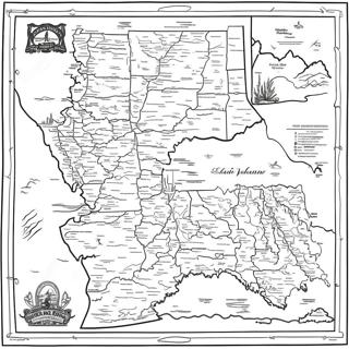 Pagina Para Colorir Do Mapa Do Estado De Idaho 57814-48059