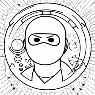 Pagina Para Colorir Do Logo Dos Spy Ninjas 5794-4627