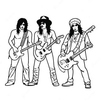 Pagina Para Colorir Do Concerto De Rock Do Motley Crue 57955-48171