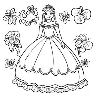 Pagina Para Colorir De Celebracao De Quinceanera 58034-48230