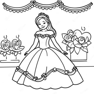 Pagina Para Colorir De Celebracao De Quinceanera 58034-48231