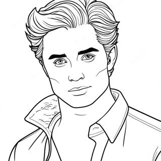 Pagina Para Colorir De Edward Cullen 58054-48250